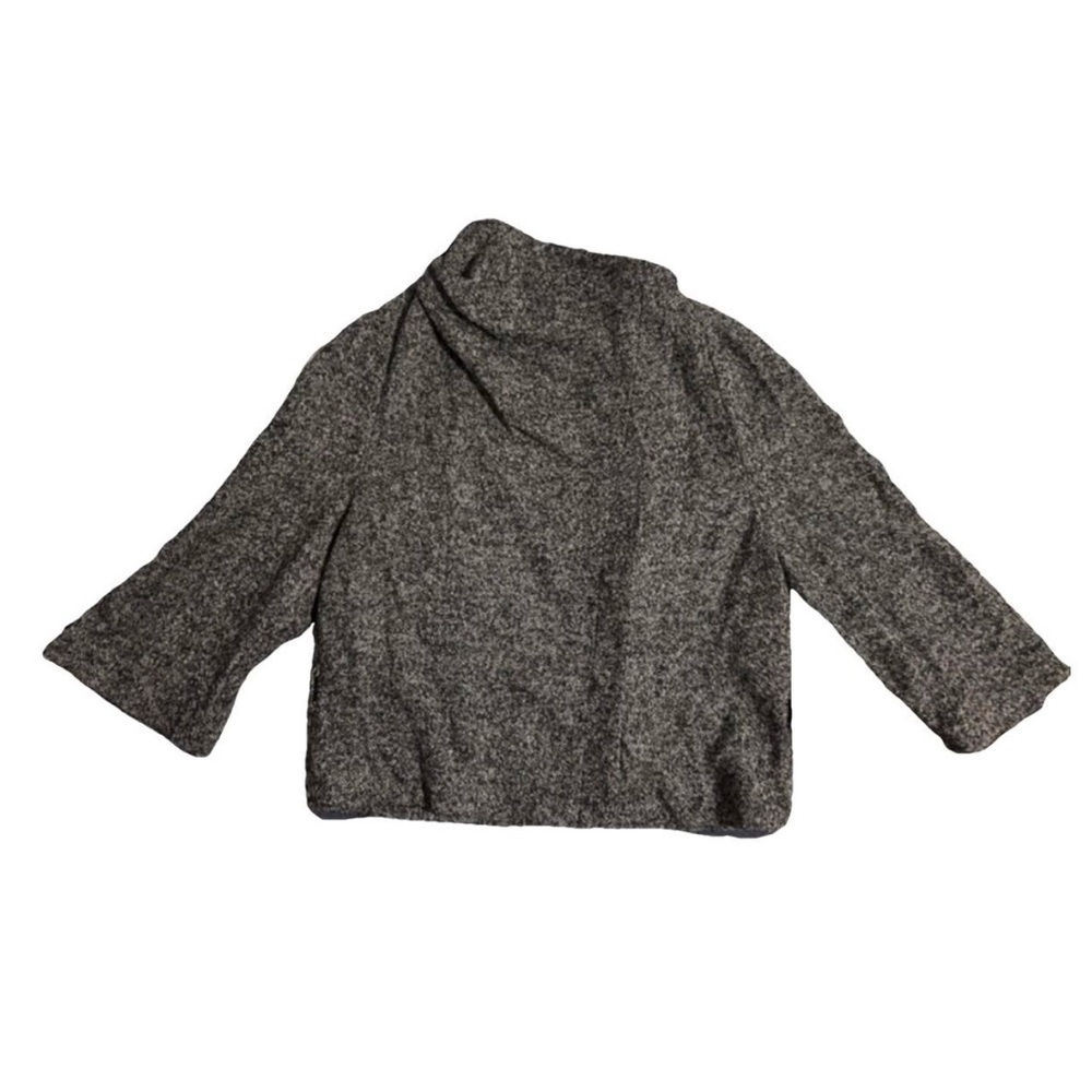 DIESEL BLACK GOLD Wool Gray Charcoal Textured Jacket